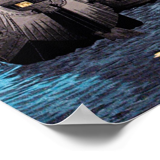 Takahashi - Junks in Inatori Bay, Izu Poster (Hoek)