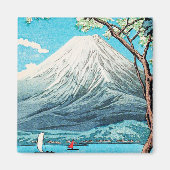 Takahashi - Mount Fuji uit het meer van Yamanaka Magneet (Voorkant)