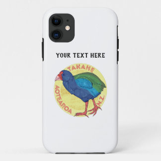 Takahe Aotearoa Nieuw-Zeeland iPhone 11 Hoesje