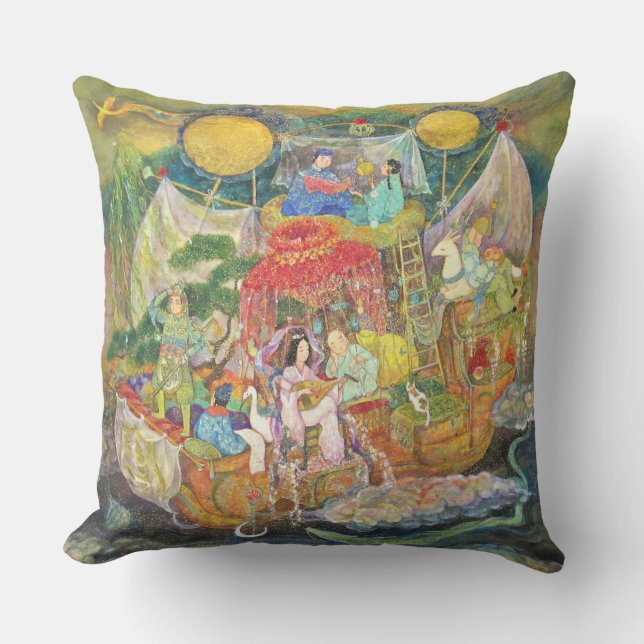 Takarabune: The Treasure Ship of Good Fortune  Kussen (Voorkant)