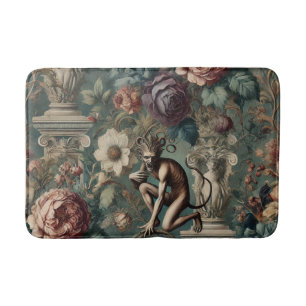 Take a Bow – Gothic Floral Design Badmat