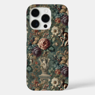 Take a Bow – Gothic Floral Design iPhone 16 Pro Hoesje
