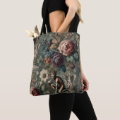 Take a Bow – Gothic Floral Design Draagtas (Dichtbij)