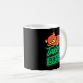 Take a Break Bear Mug for Relaxation & Self Care (Devant droit)