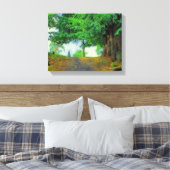 Take a deep breath! Enchanting landscape Canvas Afdruk (Insitu (Slaapkamer))