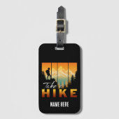 Take A Hike Bagagelabel (Voorkant (verticaal))