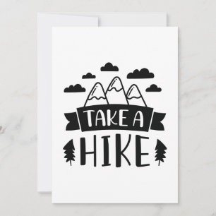 Take A Hike Bedankkaart