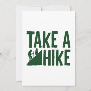 Take A Hike Bedankkaart