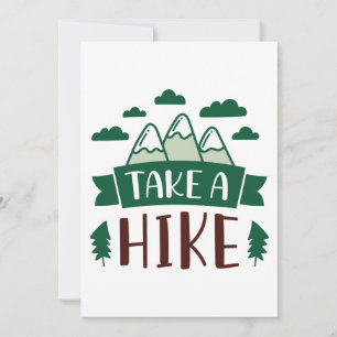 Take A Hike Bedankkaart