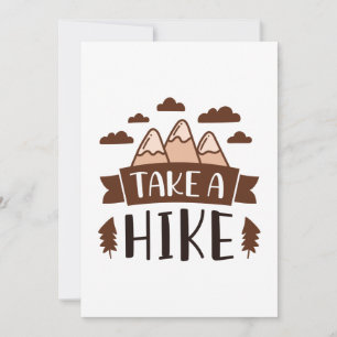 Take A Hike Bedankkaart