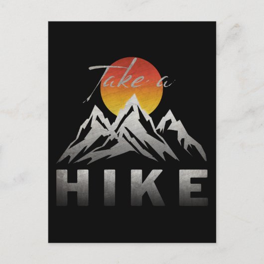 Take A Hike Briefkaart (Voorkant)
