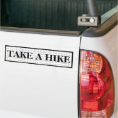 Take A Hike Bumpersticker (Op Truck)