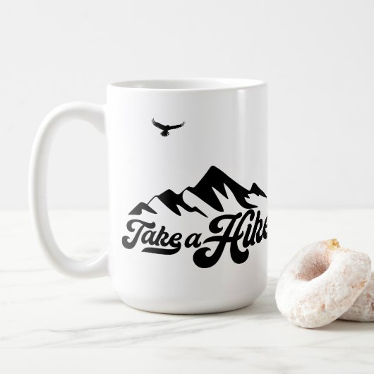 Take A Hike Koffiemok (Met donut)