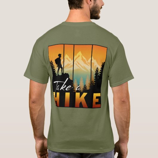 Take A Hike T-shirt (Achterkant)