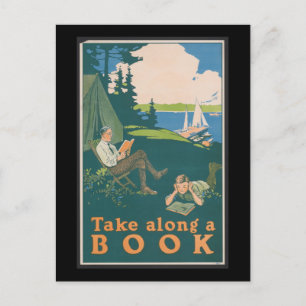 Take Along A Book Briefkaart