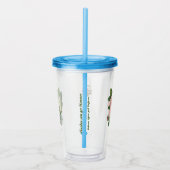 Take away mugg i akryl — Rosor Acryl Drinkbeker (Rechts)