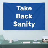 Take Back Sanity Spandoek (Beurs)