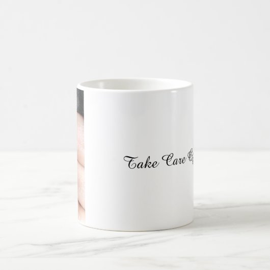 Take Care Of Me, Kitten Coffee Mug Koffiemok (Center)