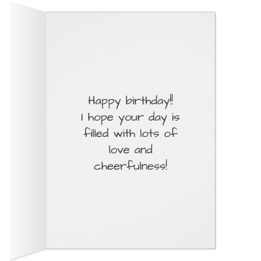 Take care of our planète (Intérieur (Droit))