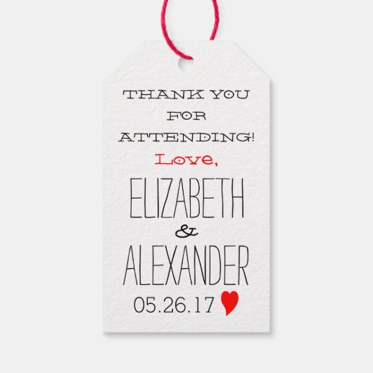 Take Home Sweets Country Wedding Guest Favor Cadeaulabel (Achterkant)