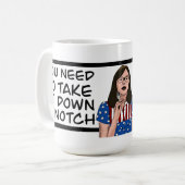 Take It Down a Notch - Diner in Amerika Koffiemok (Voorkant links)