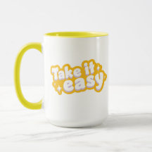 Take It Easy Mug - Conception énergétique positive