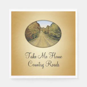 Take Me Home Country Roads - Papieren servet