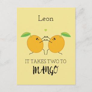 Take Two to Mango Ballroom Dancing Quote Briefkaart
