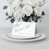 Take Your Seat | Elegant Modern Bow Table Number