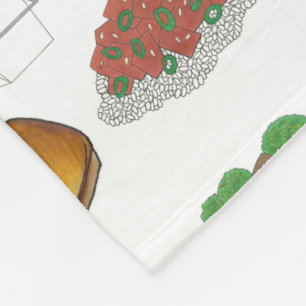 Takeaway Chinese Restaurant Takeout Food Cuisine Fleece Deken