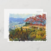 Takeda Castle ポストカード Briefkaart (Voorkant / Achterkant)