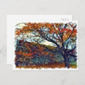 Takeda Castle ポストカード Briefkaart (Voorkant / Achterkant)