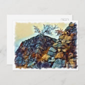 Takeda Castle Briefkaart (Voorkant / Achterkant)