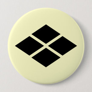 Takeda mon, Japan Ronde Button 4,0 Cm