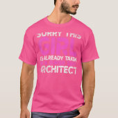 Taken Architect Architectuur T-shirt (Voorkant)