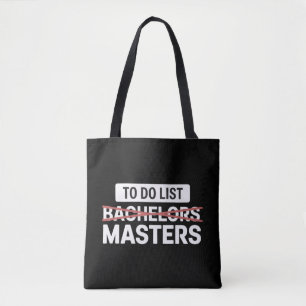 Takenlijst Bachelor Masterdiploma Hogeschool Cijfe Draagtas