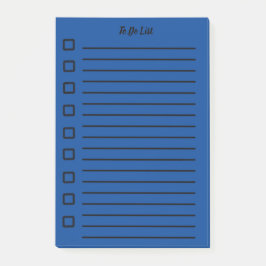 Takenlijst Post-it Blauw 2 Post-it® Notes