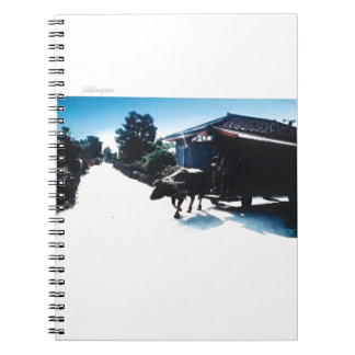 taketomi iland in japan notitieboek