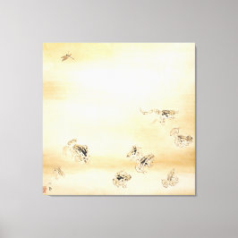 Takeuchi Seihō Een fijne dag tijdens het regenseiz Canvas Afdruk