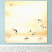 Takeuchi Seihō Een fijne dag tijdens het regenseiz Canvas Afdruk (Insitu (Houten vloer))