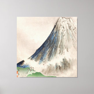 Takeuchi Seiho - Seihō jūni Fuji, PL.08 (1894) Canvas Afdruk