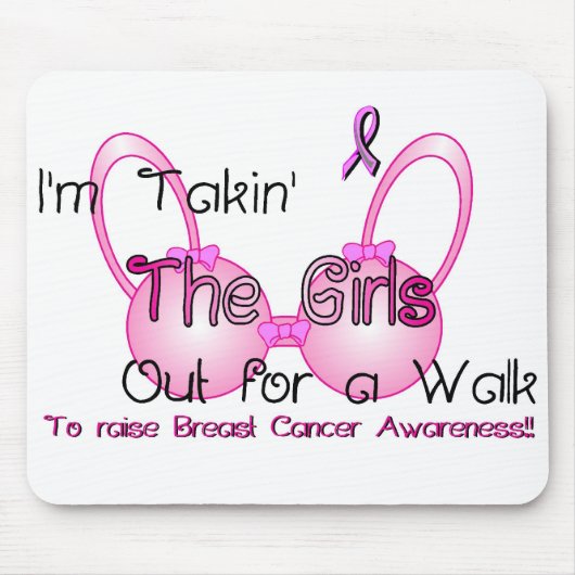 Takin le tapis de souris de filles (Devant)