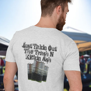 Takin Out The Trash Drum BBQ Rokers T-shirt