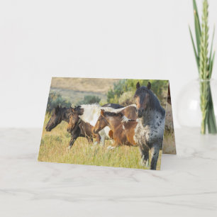 Takini en zijn familie Wenskaart Bedankkaart