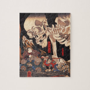 Takiyasha de heks en de skeletspier legpuzzel