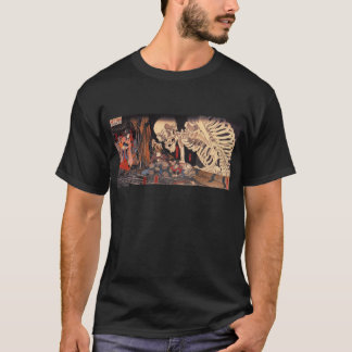 Takiyasha de heks en de skeletspier t-shirt