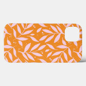 takken - oranje en roze Hoesje-Mate iPhone Case-Mate iPhone Case (Achterkant (horizontaal))
