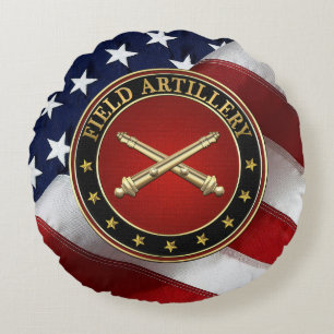 Takktak Artillerie Branch Insignia Speciale Editie Rond Kussen