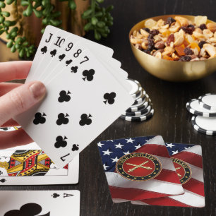 Takktakttak Artillerie Branch Insignia Speciale Ed Pokerkaarten