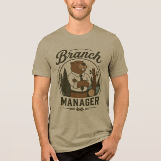 Takmanager Beverskantoor Werk Zakelijk Beheer Tri-Blend Shirt